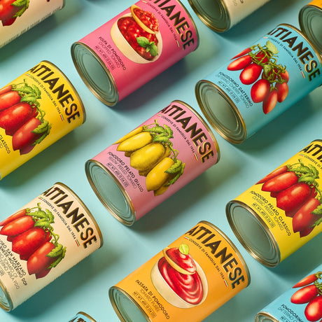 Attianese Yellow Peeled Tomato 'Pomodoro Pelato Giallo' 400g