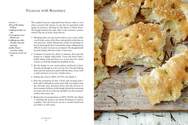 Classic Italian Recipes: 75 signature dishes by Anna Del Conte Hardback Book