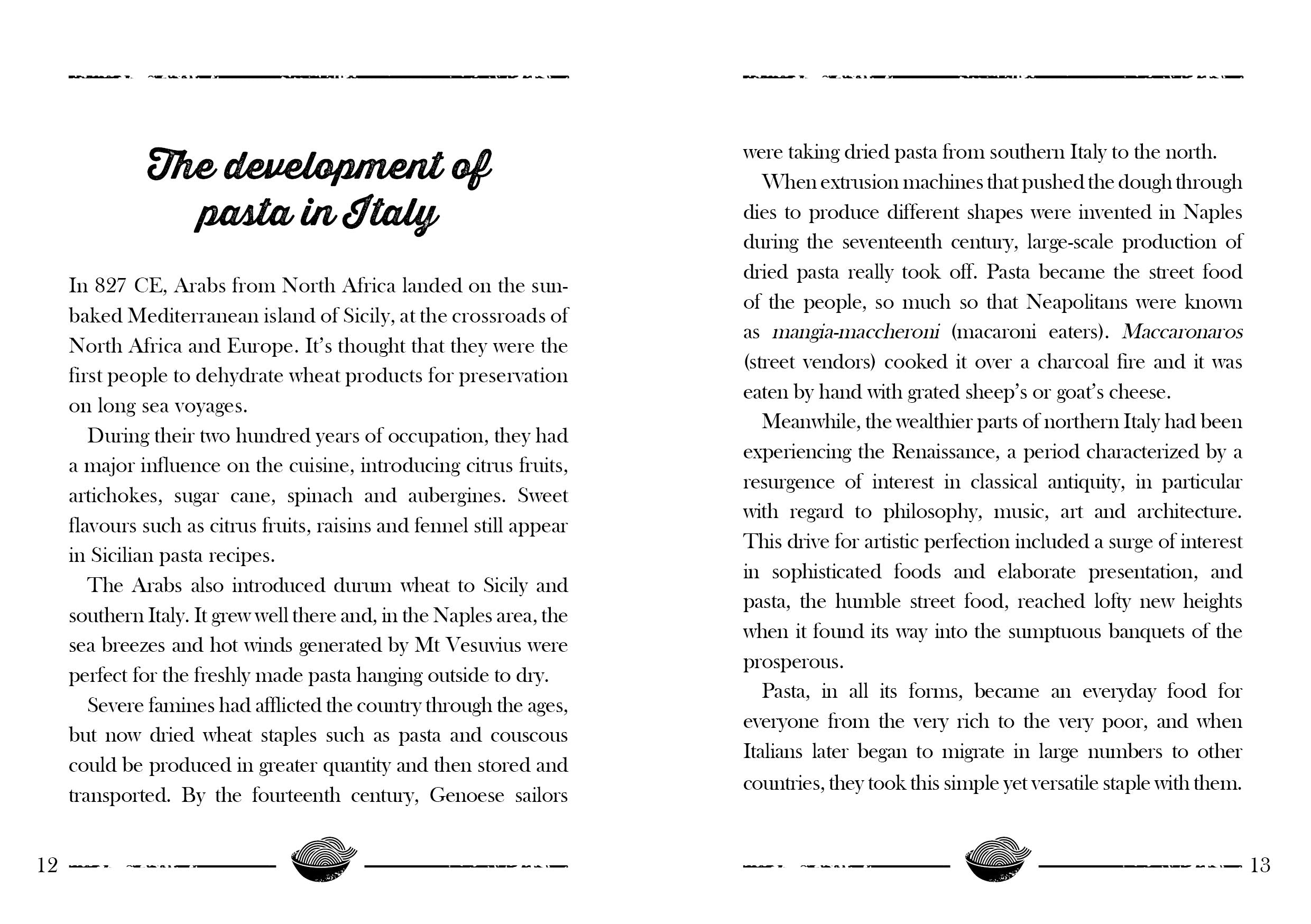 The Little Book of Pasta by Rufus Cavendish Paperback Book