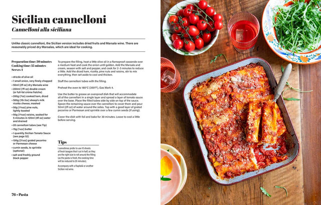 Sicily: Recipes From An Italian Island by Enza Genovese Hardback Book