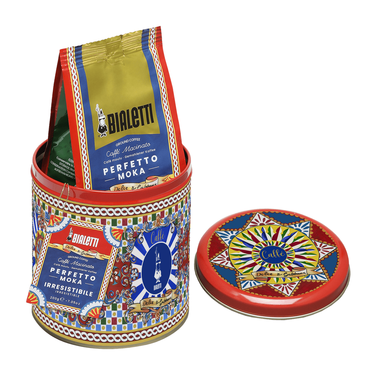 Bialetti Dolce & Gabbana Sicilian Cart Perfetto Moka Irresistibile