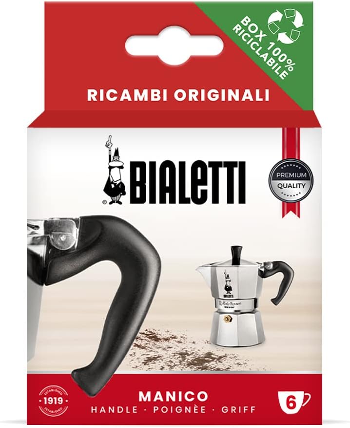 Original Bialetti Moka Express Stove Top Coffee Maker Handle Replaceme