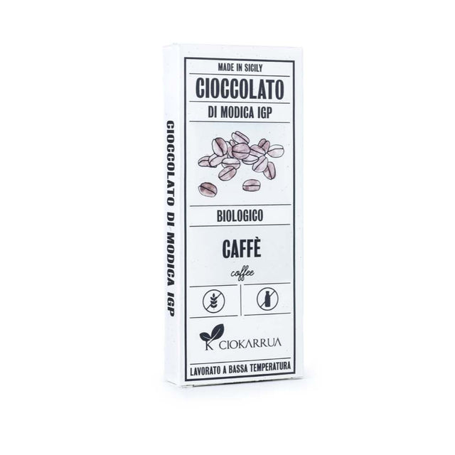 Ciokarrua Coffee Organic Chocolate of Modica 68g