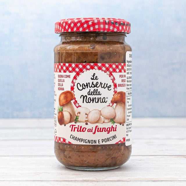 Le Conserve della Nonna 'Trito ai Funghi' Chopped Mushroom Pate or Spread 190g