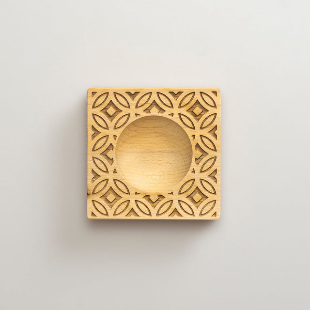 Wooden Single Large Ravioli 'Deco' Pasta Mould