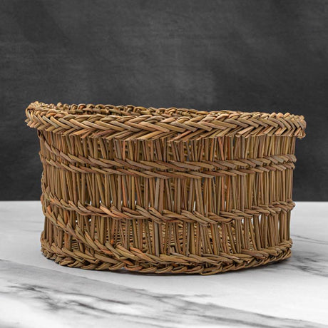 Natural 'Canestri' Rush Cheese Basket for Canestrato