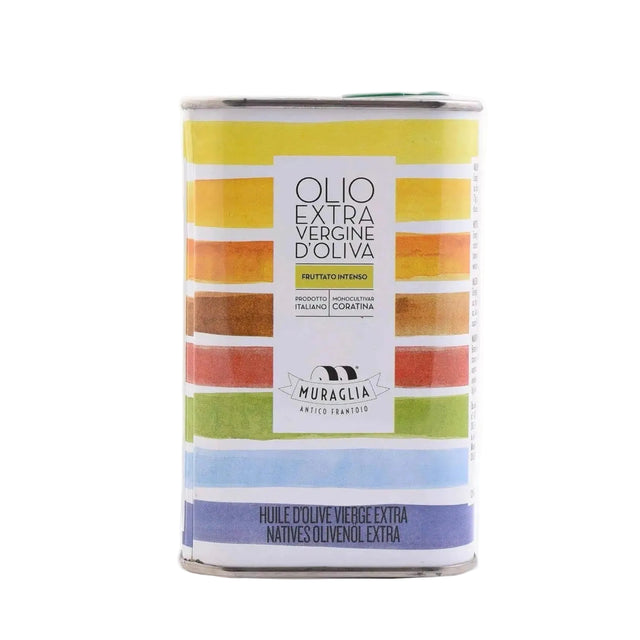 Frantoio Muraglia Rainbow Intense Fruity Coratina Extra Virgin Olive Oil 250ml Tin
