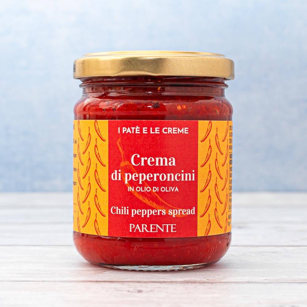 Parente 'Crema di Peperoncini' Chilli Peppers Cream or Spread 190g