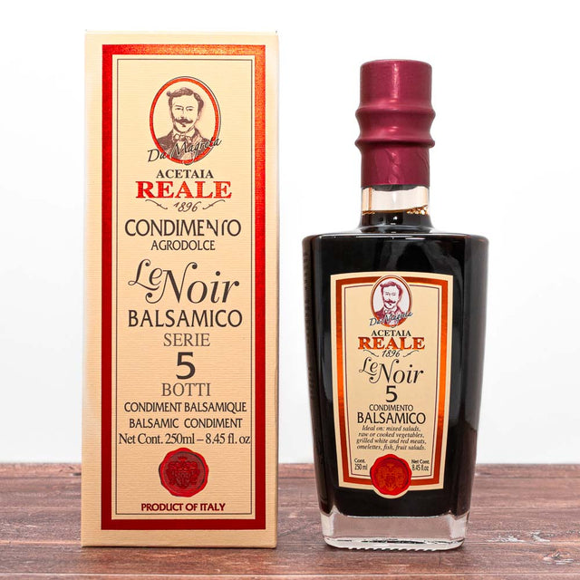 Acetaia Reale Le Noir 5 Balsamic Condiment 250ml