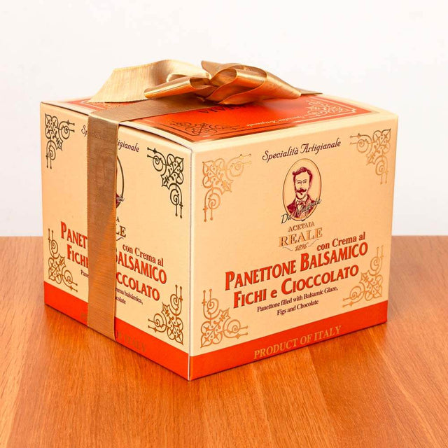 Acetaia Reale Panettone filled with Balsamic Glaze, Figs and Chocolate 750g