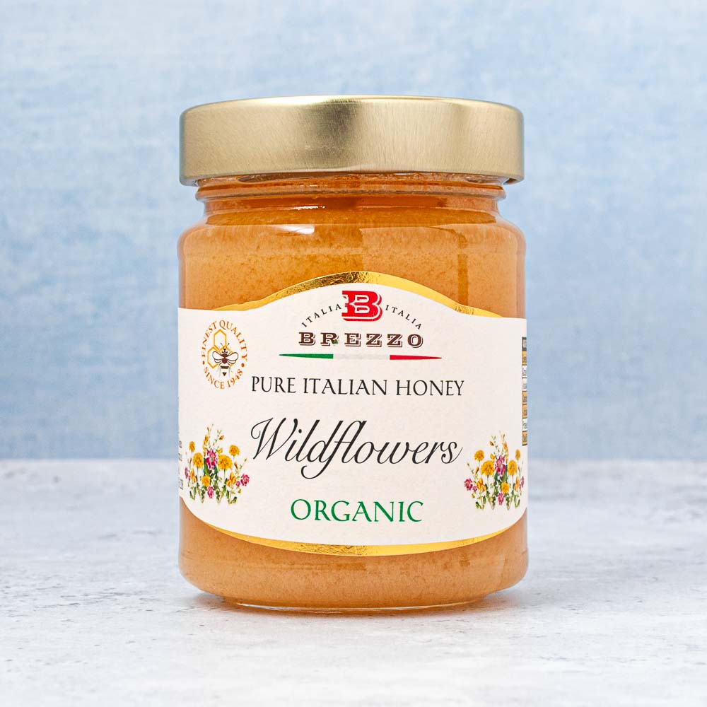 Brezzo Wildflowers Pure Italian Honey Organic 350g