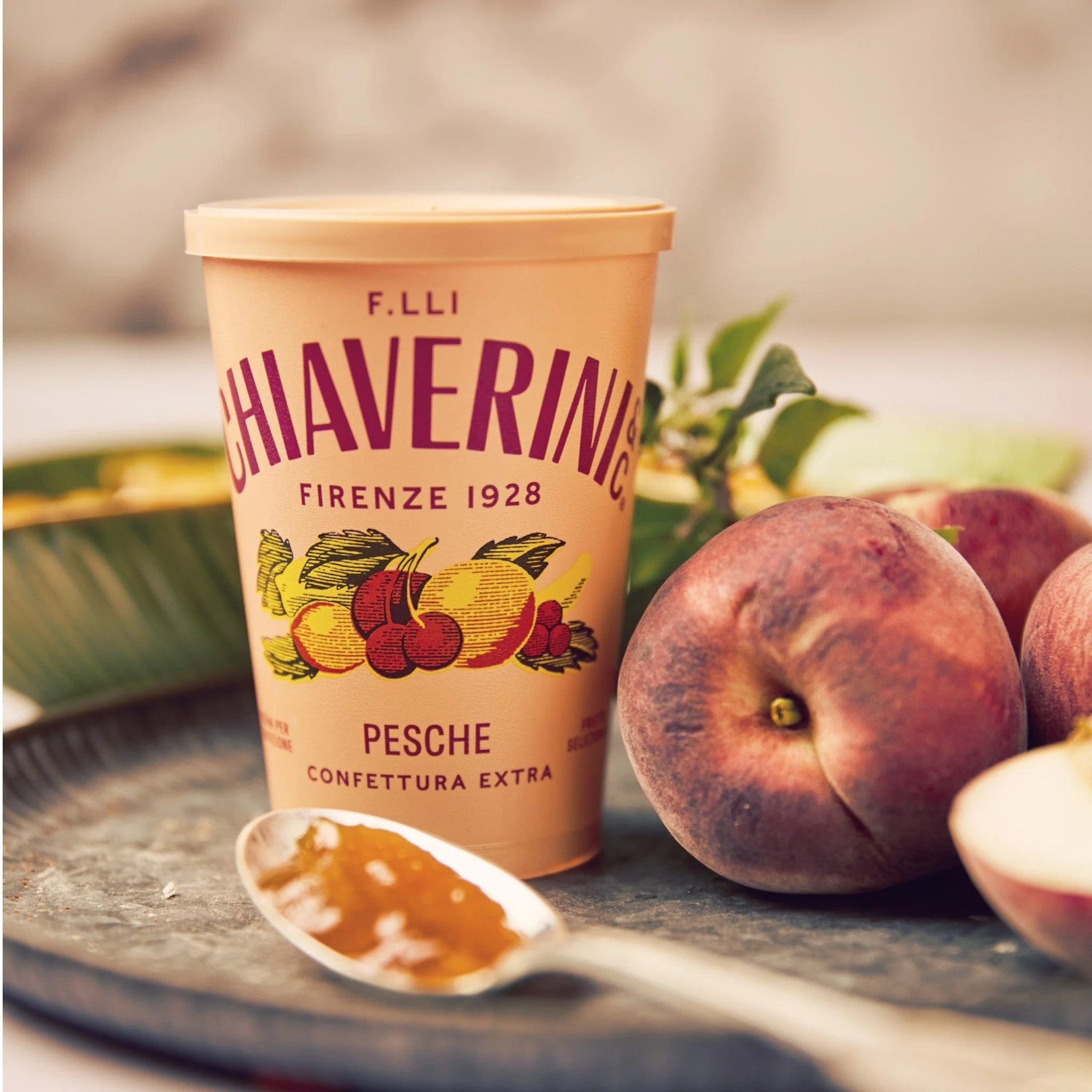 Chiaverini Peach 'Pesche' Extra Jam 400g