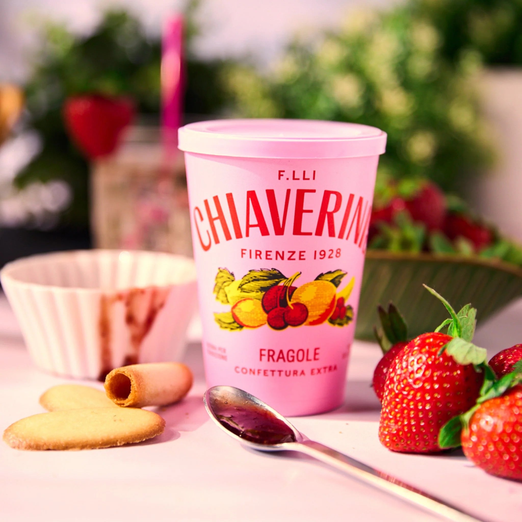 Chiaverini Strawberry 'Fragole' Extra Jam 400g