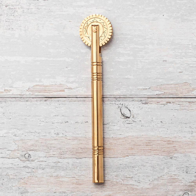 Decorating No.1 Sardinian Pasta & Pastry Embellishing Brass Wheel