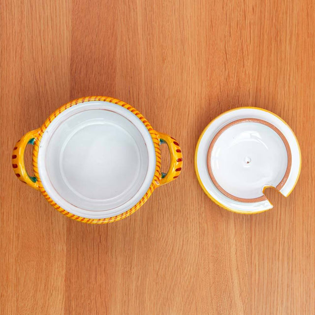 Raffaellesco Deruta Maiolica Parmesan Cheese Bowl