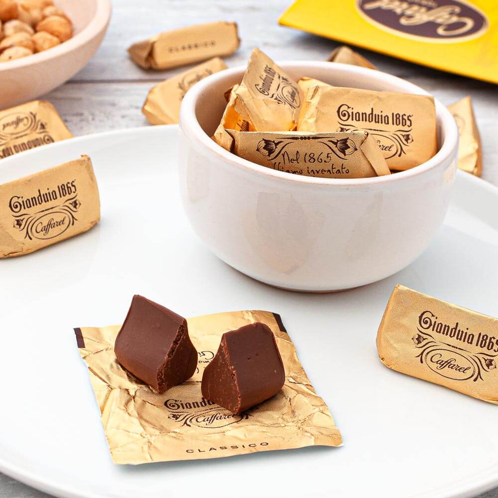 Gianduiotto Caffarel Hazelnut Chocolates Non UPF Chocolate