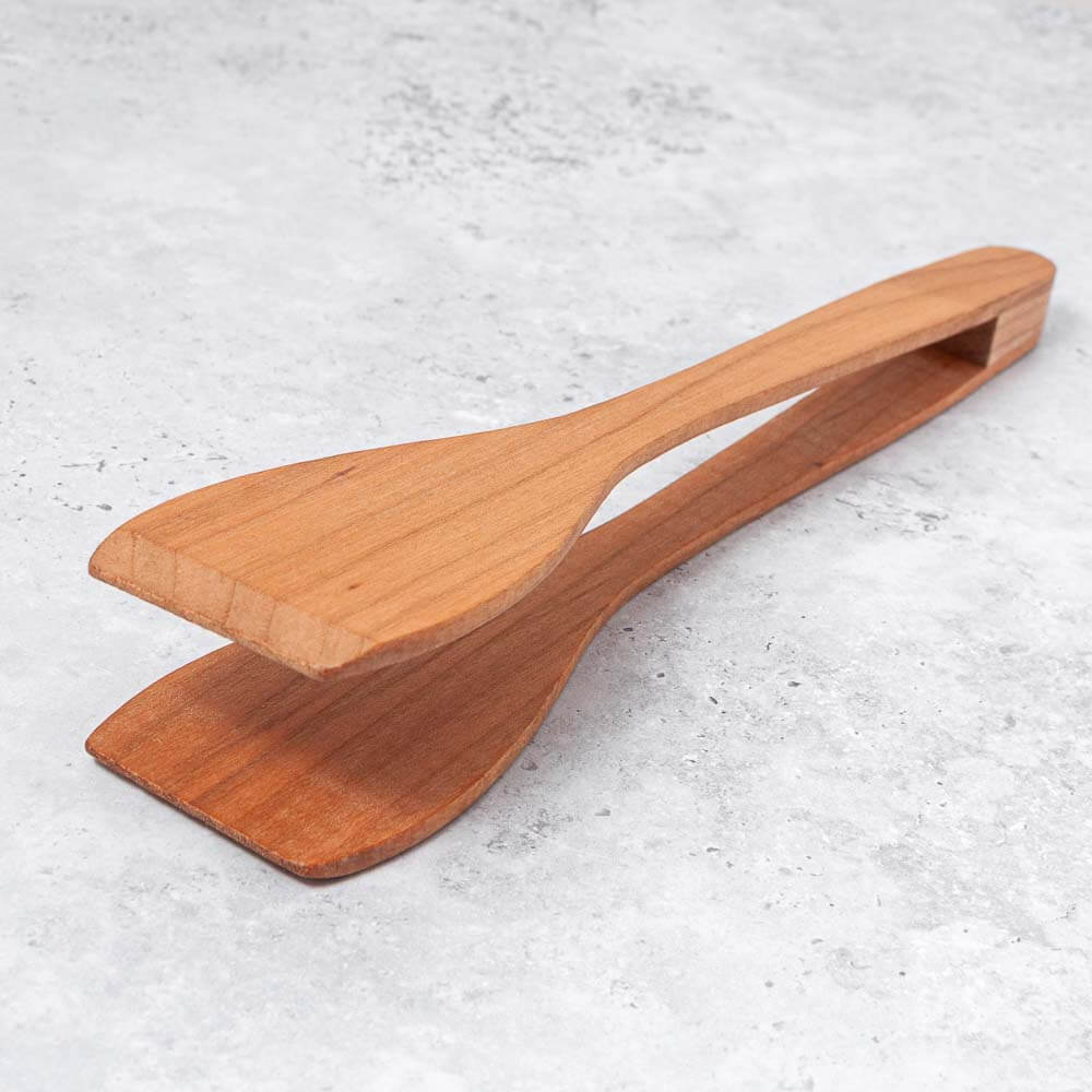 Cherry Wood servers made in Italy