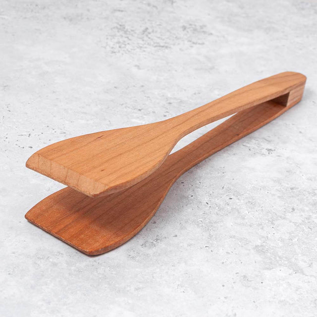 Cherry Wood servers made in Italy