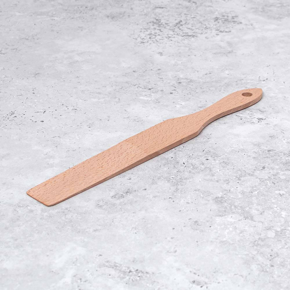 Wooden Crepe or Pancake Spatula