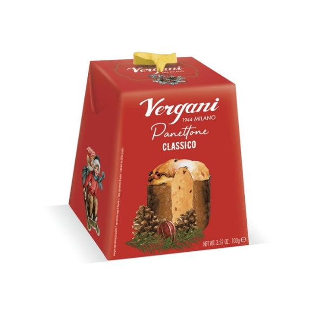 Vergani Classico Traditional Mini Panettone / Panettoncino Box 100g