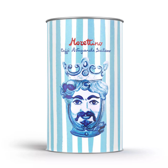 Morettino 'Il Moro' The Moor Ground Coffee Tin 125g