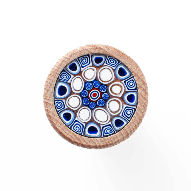 Murano Glass Millefiori Bottle Stopper / T shaped Cork 19mm