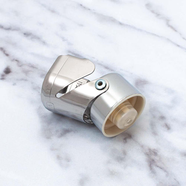 Murano Glass Millefiori WAF Champagne Stopper with Single lever