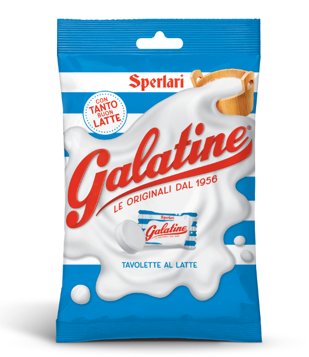 Sperlari Galatine Milk Tablet Sweets 125g