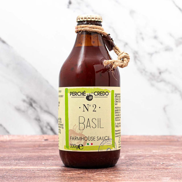 Perche ci Credo Basil No.2 Farmhouse Pasta Sauce 330g