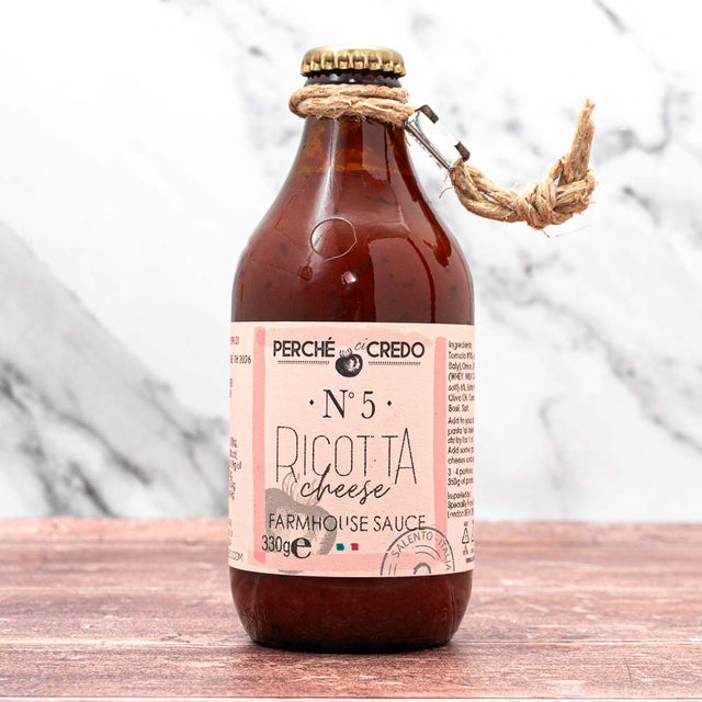 Perche ci Credo Ricotta No.5 Farmhouse Pasta Sauce 330g