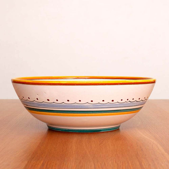 Ricco Deruta Maiolica Large Bowl 25cm