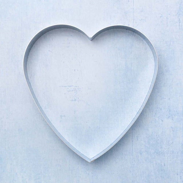 Stainless Steel Heart Shaped Pastry / Cake / Tart Ring W20cm x H4cm