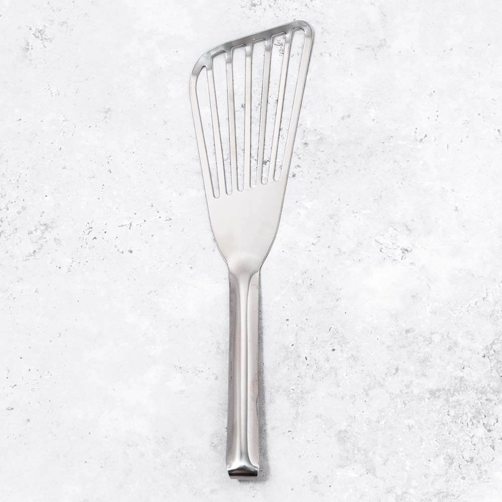 Slotted turner stainless steel with hanging hook