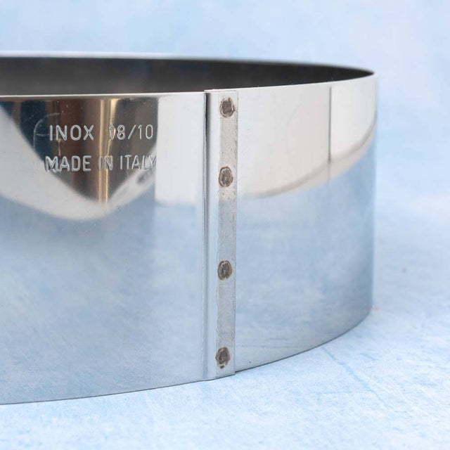 Stainless Steel Tall Pastry Hoop / Cake Ring