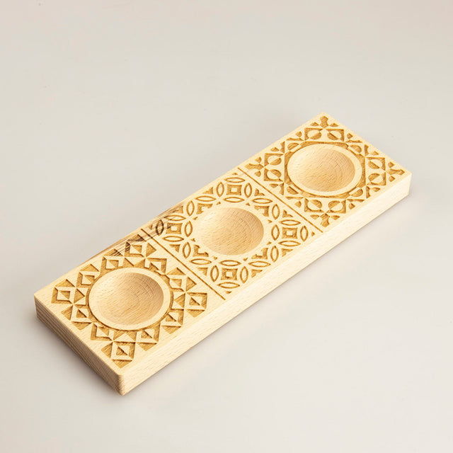 Wooden Ravioli Tray 'Deco' Pasta Mould