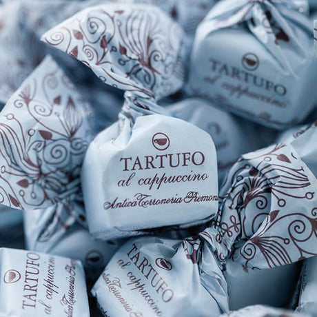 Antica Torroneria Piemontese Cappuccino Truffles / Tartufi Dolci 125g