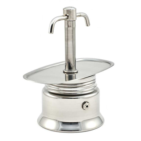 2 Cup Italian Espresso Maker for Hob Self Dispensing Moka