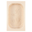 Wooden Scalloped Edge Edelweiss Flower Butter Mould 500g
