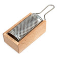 Small Wooden Box Parmesan Cheese Grater Handle