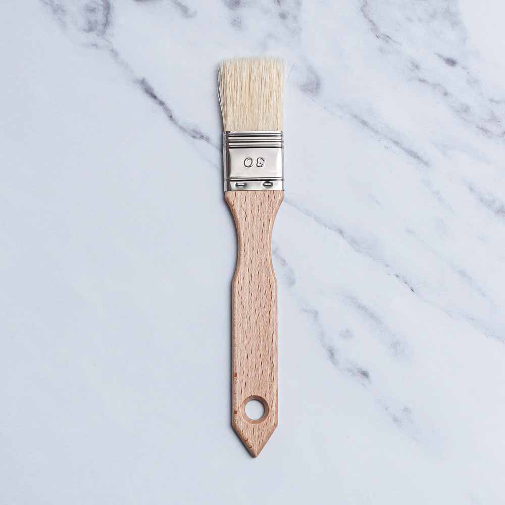 Natural Bristle Flat Pastry Brush
