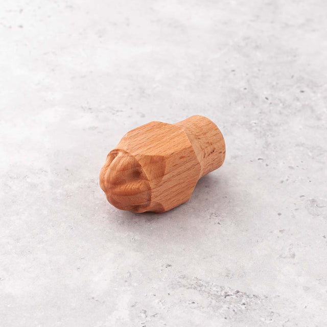 Wooden Ravioli Mould Tray 'Four Leaf Clover' with Tamper, makes 8 pieces