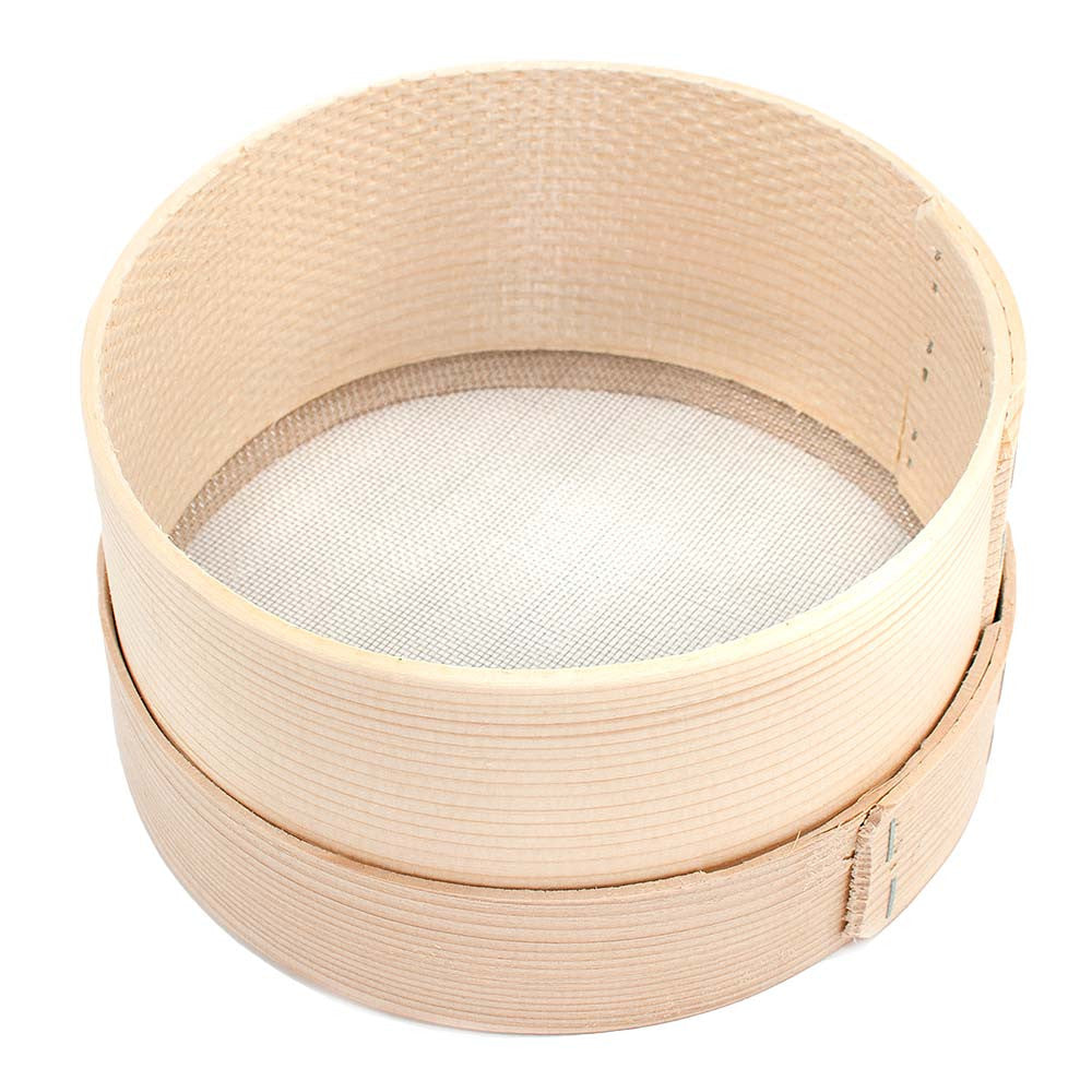 Fine Wooden Flour Sieve 17cm