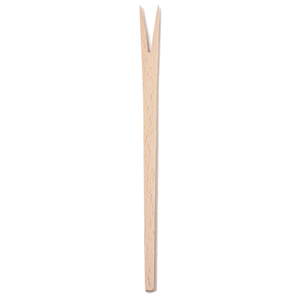 Wooden Two Pronged Fork 27cm
