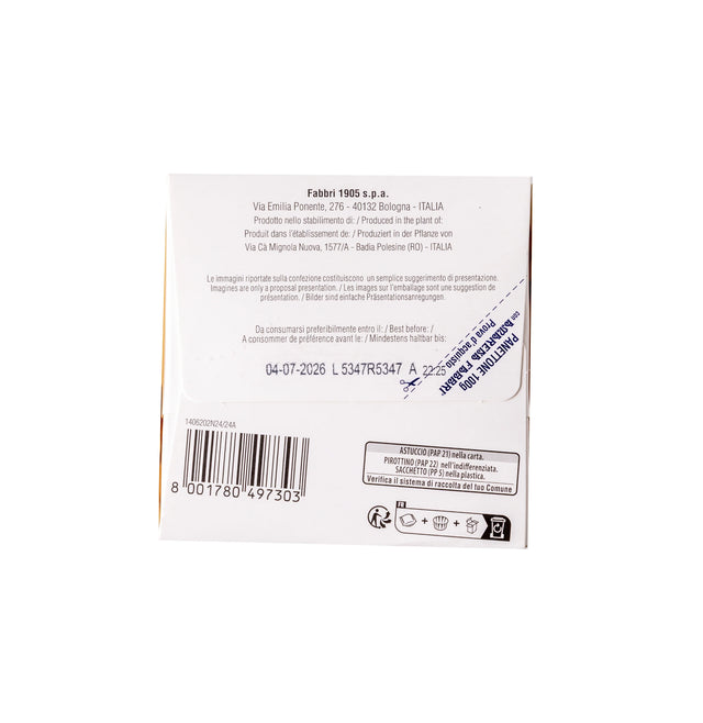 Fabbri Cuor di Amarena / Black Cherry Mini Panettone / Panettoncino Box 100g