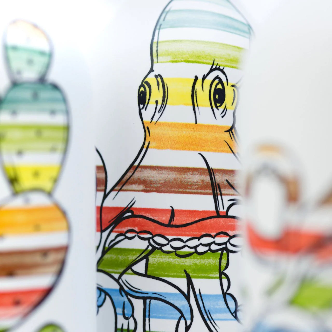 Frantoio Muraglia Octopus Pop Art Ceramic Bottle Intense Fruity Coratina Extra Virgin Olive Oil 500ml