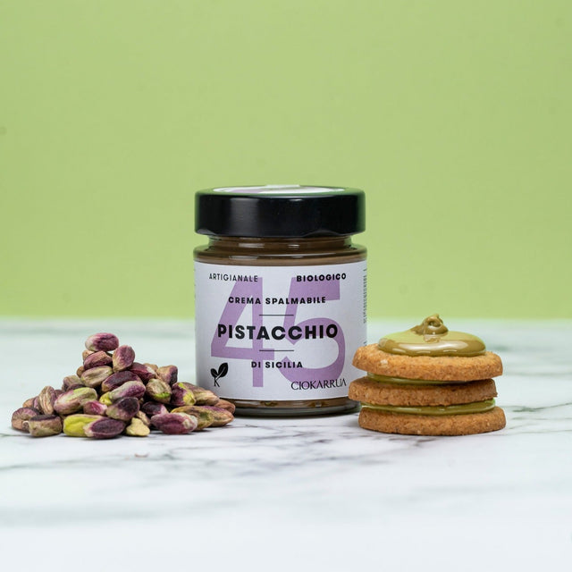 Ciokarrua Organic 'Pistacchio' Sicilian Pistachio Cream Spread 150g