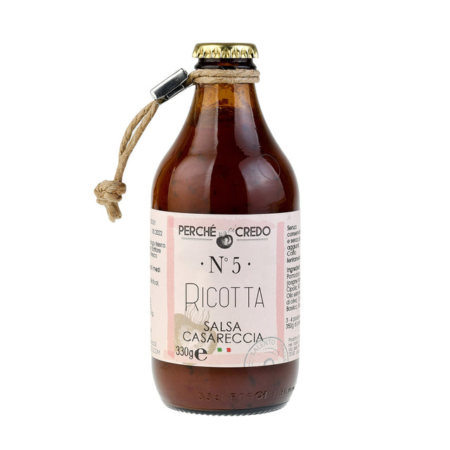 Perche ci Credo Ricotta No.5 Farmhouse Pasta Sauce 330g
