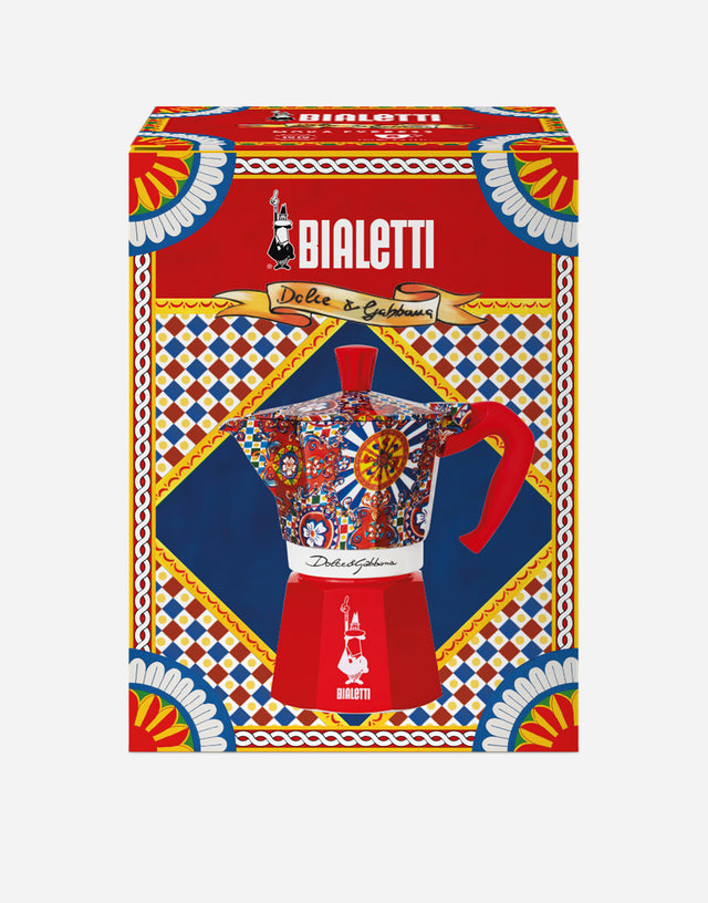 Bialetti Dolce & Gabbana Moka Express Sicilian Cart Stovetop Coffee Maker