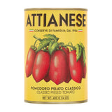 Italian whole peeled tomatoes pomodoro retro style