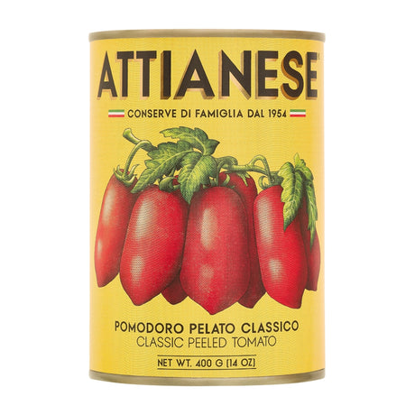 Italian whole peeled tomatoes pomodoro retro style